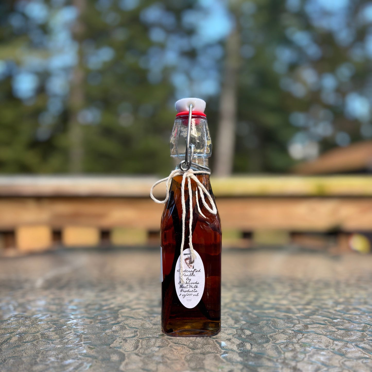 8 oz Madagascar Vanilla made with Vodka and Madagascar Vanilla Beans ONLY IN TOWN SALES