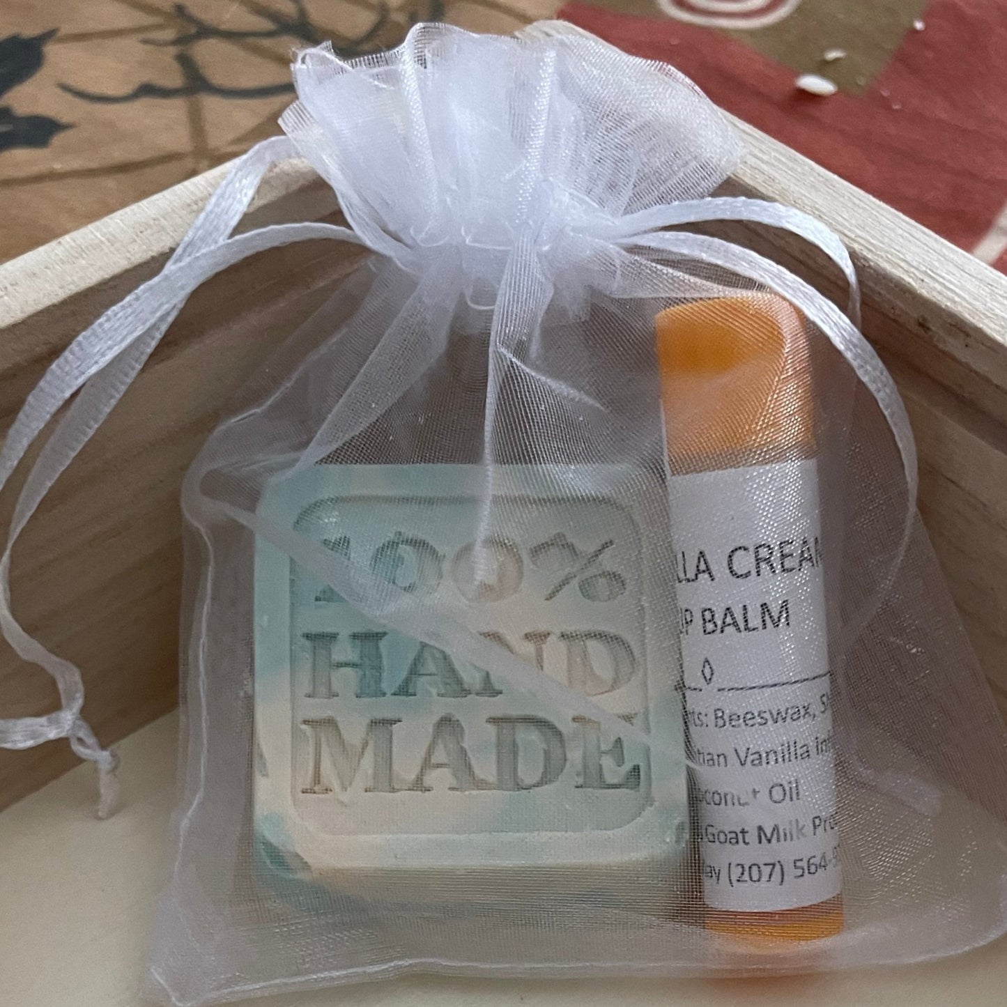 Event Favor sets some need 6 weeks advance notice. full size or Sample soaps, sample lotions, lip balms all available for git sets