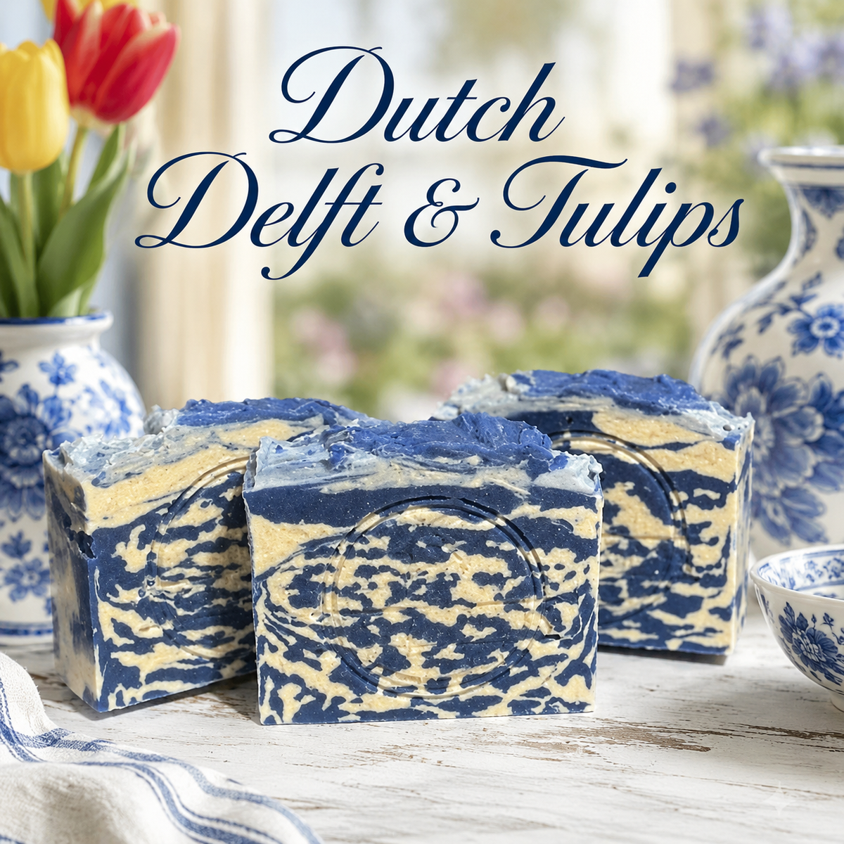 Dutch Delft & Tulips
