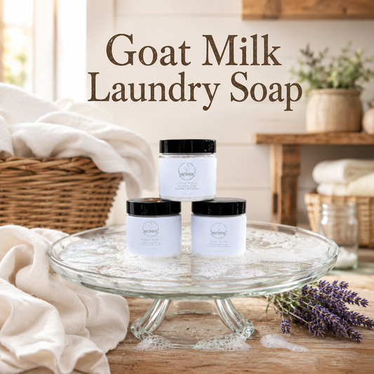 Goat Milk Laundry Soap - 2 Pounds