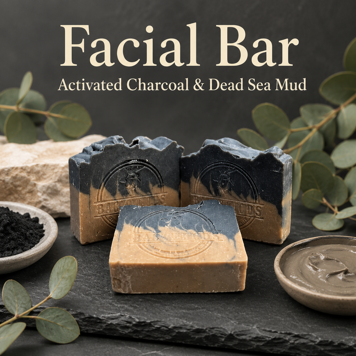Facial Bar - Charcoal & Dead Sea Mud