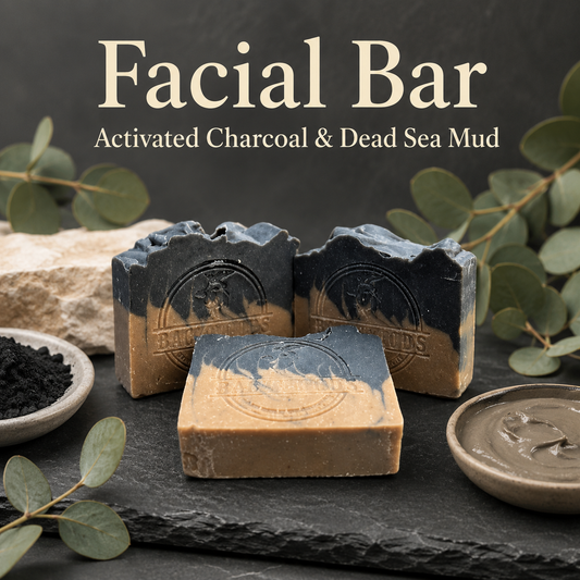 Facial Bar - Charcoal & Dead Sea Mud