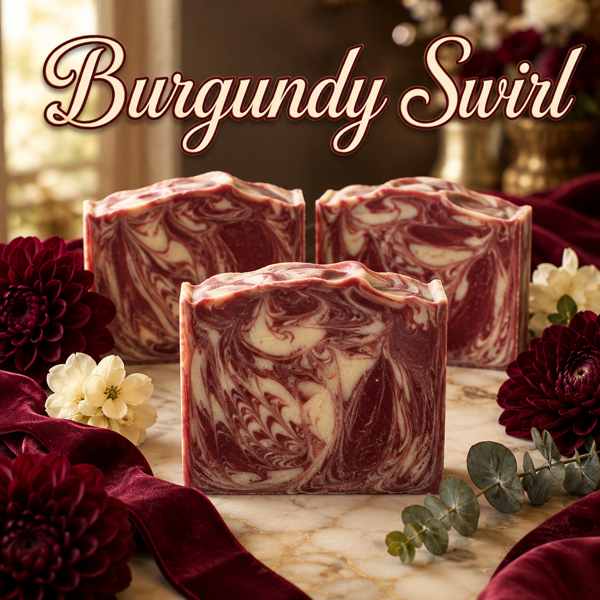 Burgundy Swirl