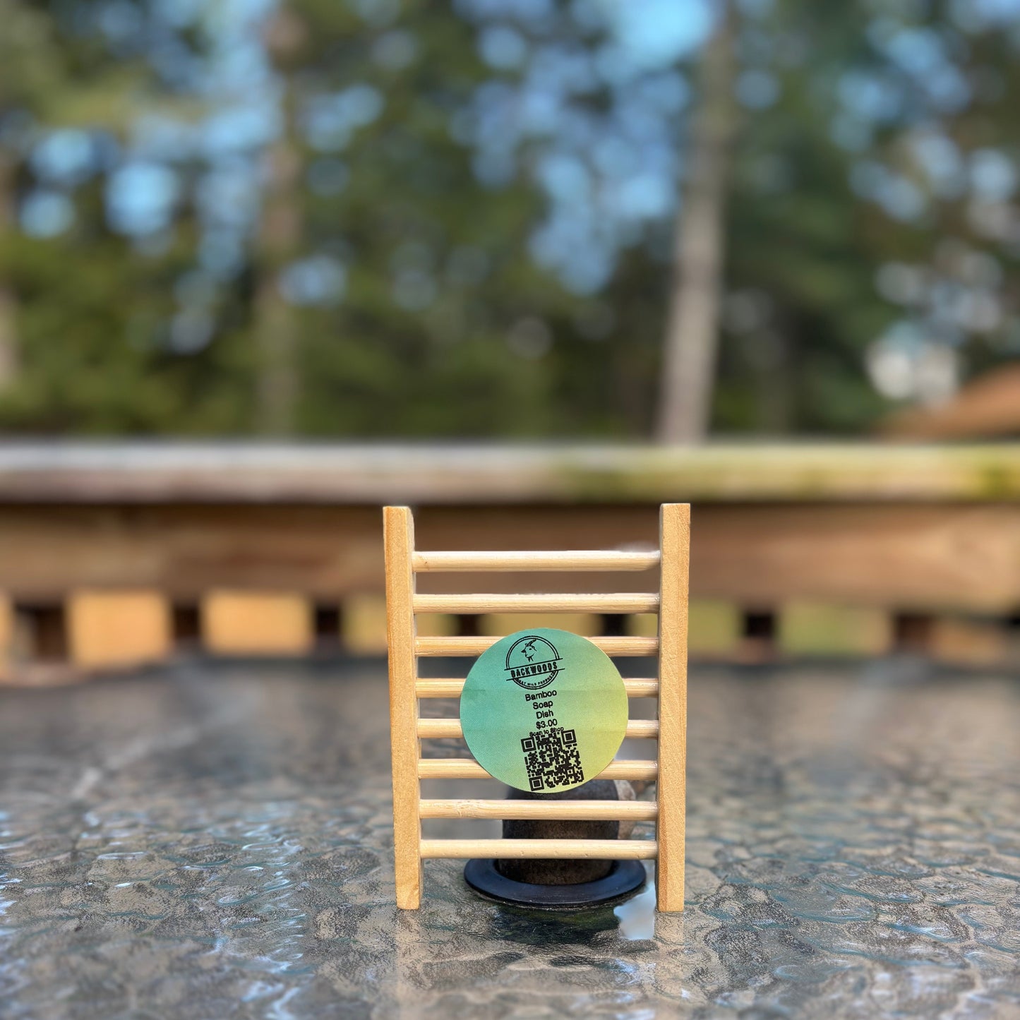 Bamboo Soap Rack for drying soap to prolong the life of your soap