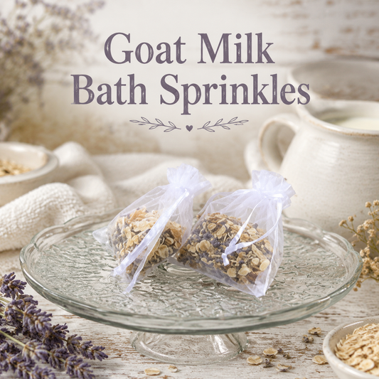Goat Milk Bath Sprinkles 4 oz