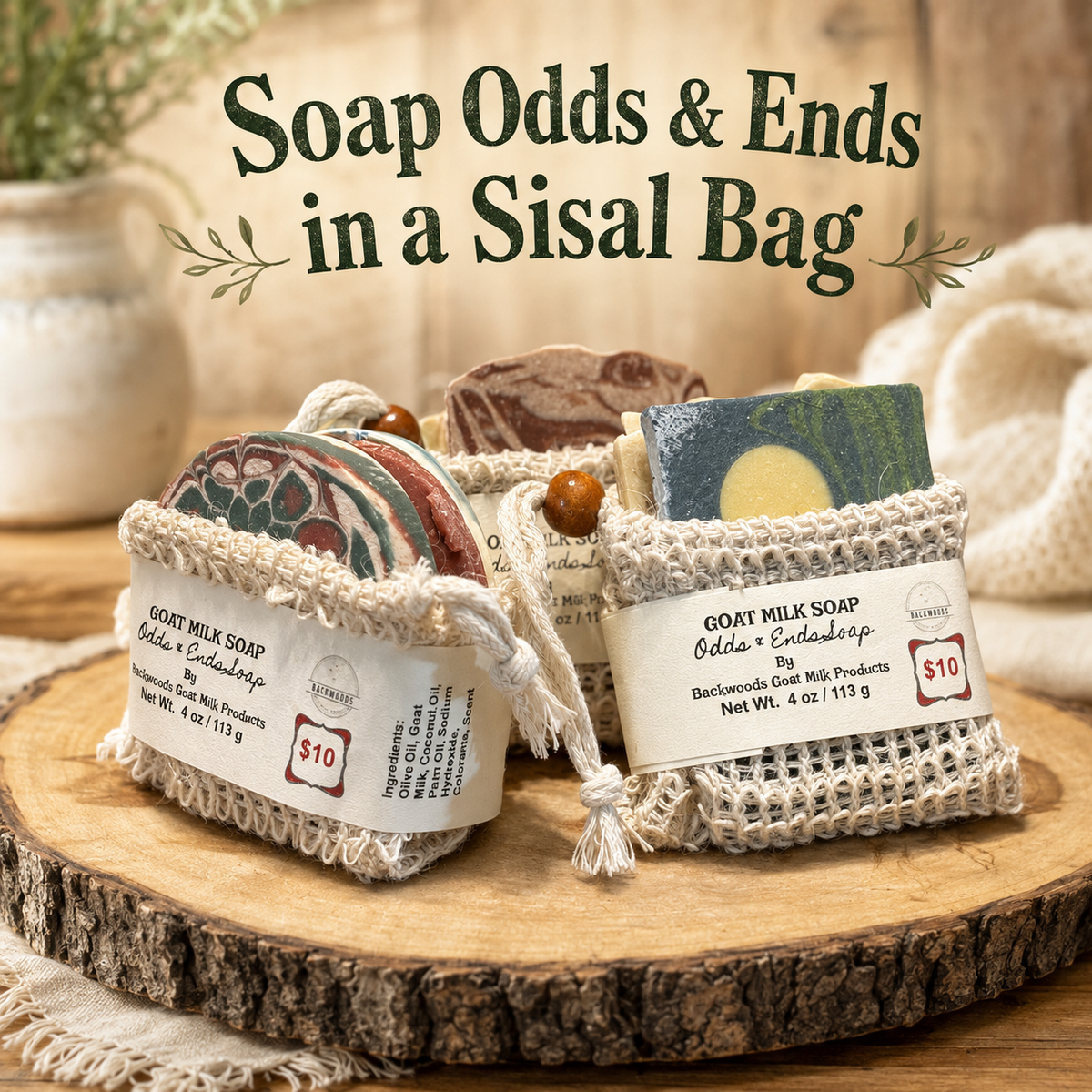 Odds & Ends Mixed Soap