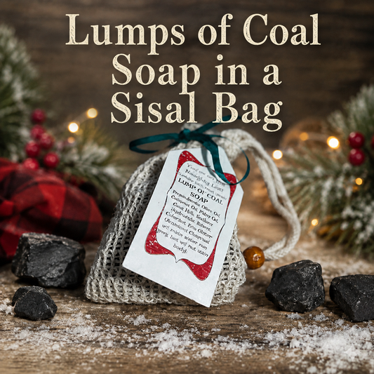 Specialty Soap - Lumps of Coal with Fruit Scent