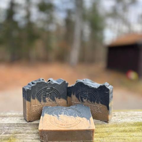 Driftwood Scented 5 oz Activated Charcoal & Dead Sea Mud Facial Soap