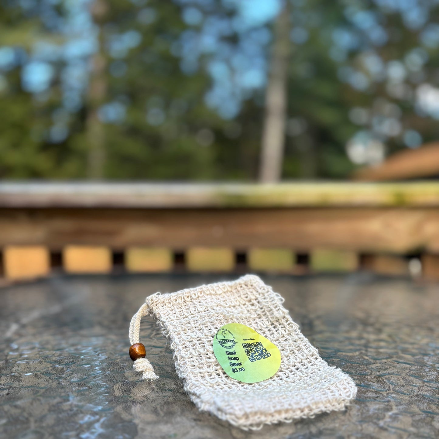 Natural Sisal  Soap Saver Bag / Exfoliating Bag 