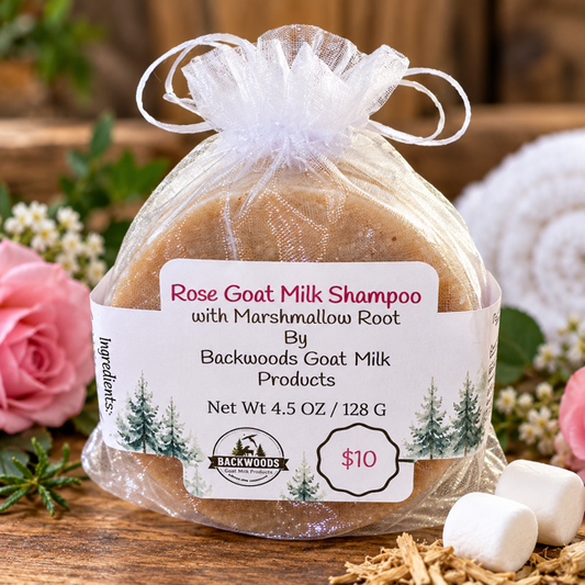 Rose Shampoo Bar with Marshmallow Root (Copy)