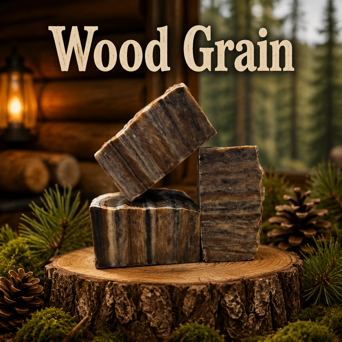 Woodgrain Forest Cabin